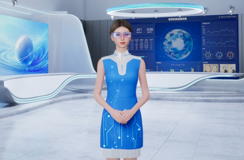 世优波塔AI数字人大屏,赋能智慧展厅交互新体验 世优波塔AI数字人大屏,赋能智慧展厅交互新体验
