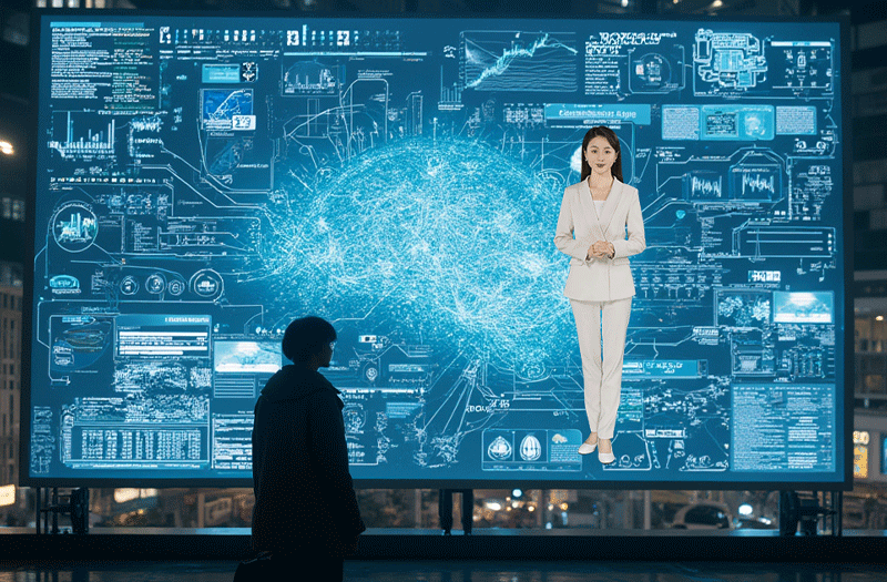 数字展厅新标杆!世优波塔AI数字人解锁展厅讲解新体验 数字展厅新标杆!世优波塔AI数字人解锁展厅讲解新体验