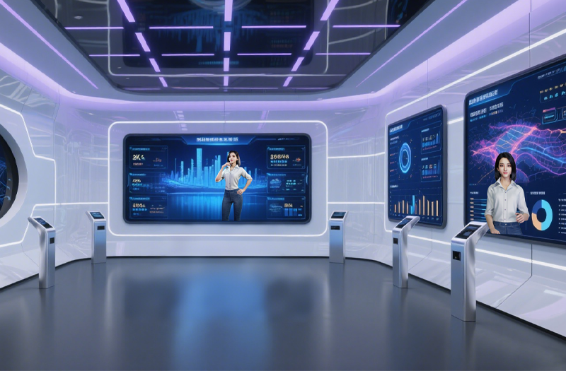 世优波塔推出轻量级网页SDK方案,15分钟实现大屏AI数字人集成 世优波塔推出轻量级网页SDK方案,15分钟实现大屏AI数字人集成