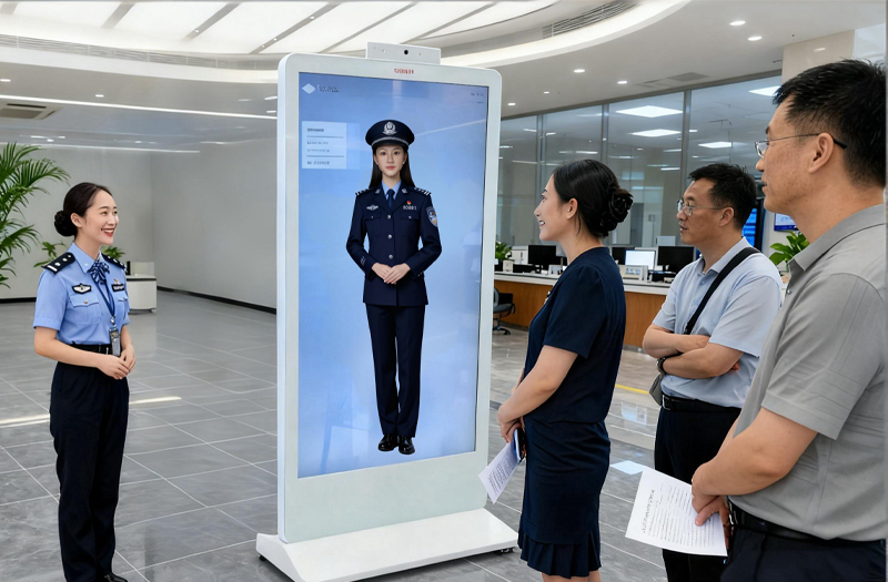 AI数字人值守警务站,世优波塔赋能智慧法治升级 AI数字人值守警务站,世优波塔赋能智慧法治升级