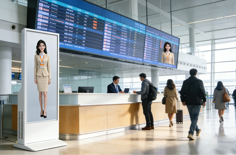 智慧民航新帮手:AI数字人驱动智慧民航服务转型,让坐飞机更轻松 智慧民航新帮手:AI数字人驱动智慧民航服务转型,让坐飞机更轻松